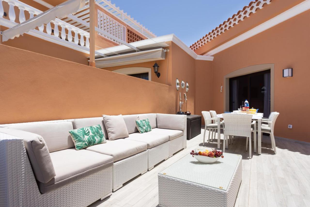 Exclusive Attic Las Vistas 3 With Breathtaking Sea View, Only 100 M To The Sea, Heated Pool, Aircon, Wifi Arona  Εξωτερικό φωτογραφία